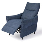 41" Terugduwbare relaxfauteuil met ergonomische gesegmenteerde rugleuning