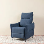 41" Terugduwbare relaxfauteuil met ergonomische gesegmenteerde rugleuning
