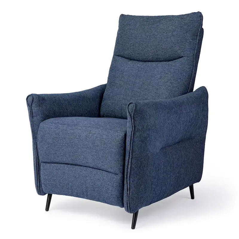 41" Terugduwbare relaxfauteuil met ergonomische gesegmenteerde rugleuning