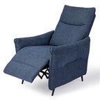 41" Terugduwbare relaxfauteuil met ergonomische gesegmenteerde rugleuning
