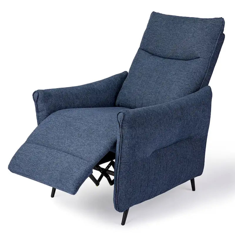 41" Terugduwbare relaxfauteuil met ergonomische gesegmenteerde rugleuning