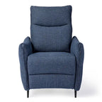 41" Terugduwbare relaxfauteuil met ergonomische gesegmenteerde rugleuning