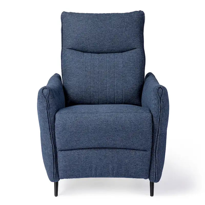 41" Terugduwbare relaxfauteuil met ergonomische gesegmenteerde rugleuning