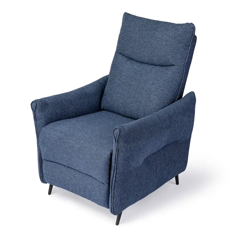 41" Terugduwbare relaxfauteuil met ergonomische gesegmenteerde rugleuning