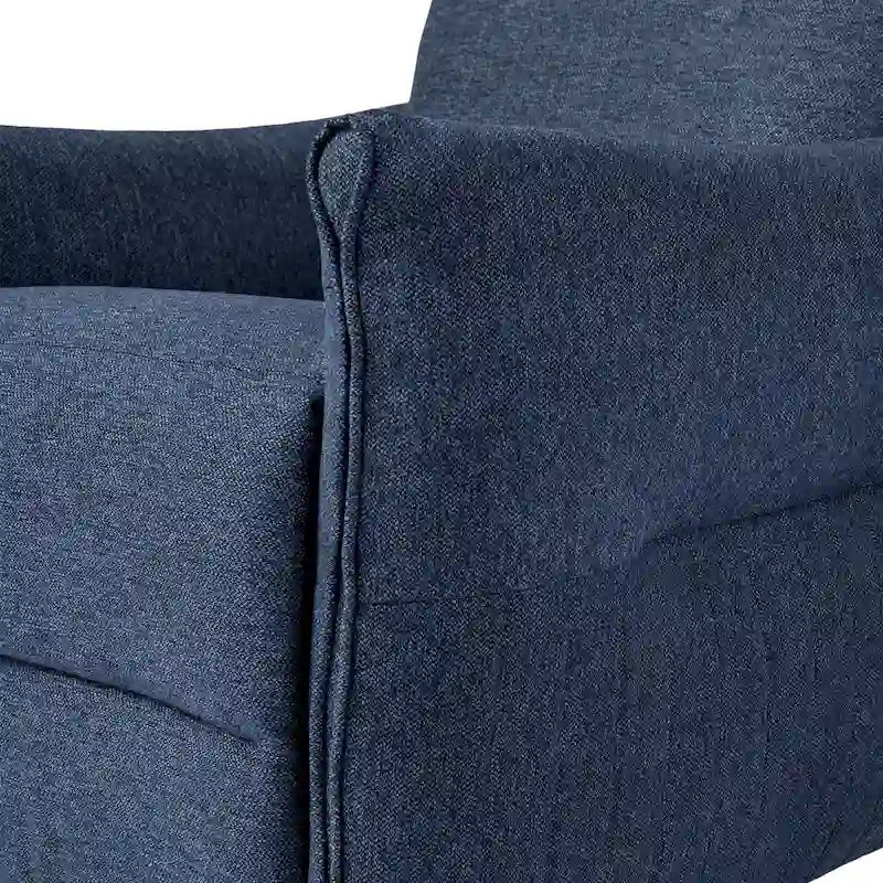 41" Terugduwbare relaxfauteuil met ergonomische gesegmenteerde rugleuning
