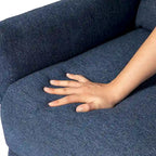 41" Terugduwbare relaxfauteuil met ergonomische gesegmenteerde rugleuning