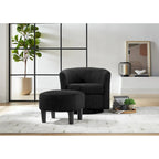 360° Draaibare Fauteuil met Voetenbank