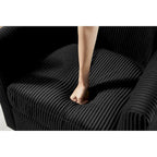 360° Draaibare Fauteuil met Voetenbank