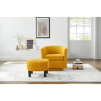 360° Draaibare Fauteuil met Voetenbank