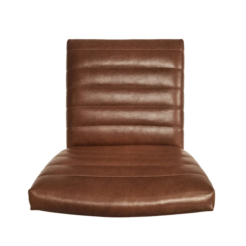 Eetkamerstoelen met kanaalstiksels, set van 4