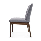 Eetkamerstoelen met kanaalstiksels, set van 4