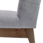 Eetkamerstoelen met kanaalstiksels, set van 4