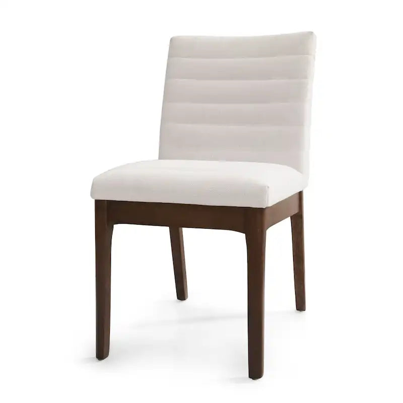 Eetkamerstoelen met kanaalstiksels, set van 4
