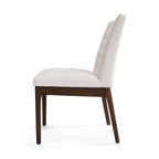Eetkamerstoelen met kanaalstiksels, set van 4