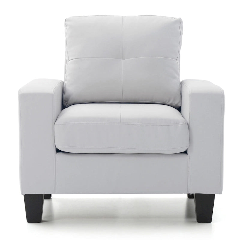 Fauteuil met afneembare kussens - 35L x 32B x 36H