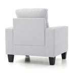 Fauteuil met afneembare kussens - 35L x 32B x 36H