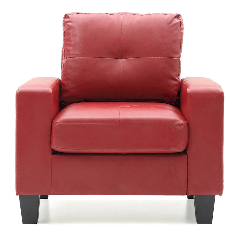 Fauteuil met afneembare kussens - 35L x 32B x 36H