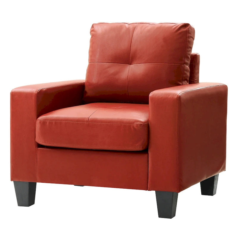 Fauteuil met afneembare kussens - 35L x 32B x 36H