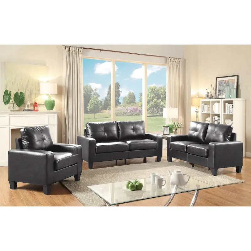 Fauteuil met afneembare kussens - 35L x 32B x 36H