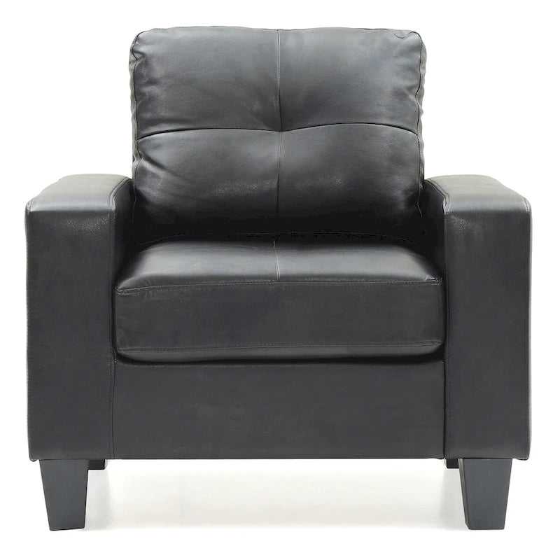 Fauteuil met afneembare kussens - 35L x 32B x 36H