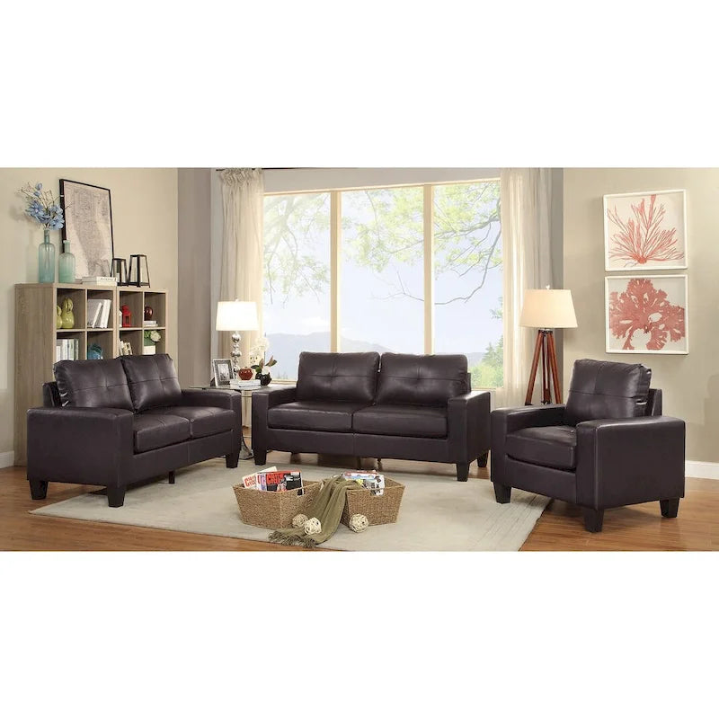 Fauteuil met afneembare kussens - 35L x 32B x 36H