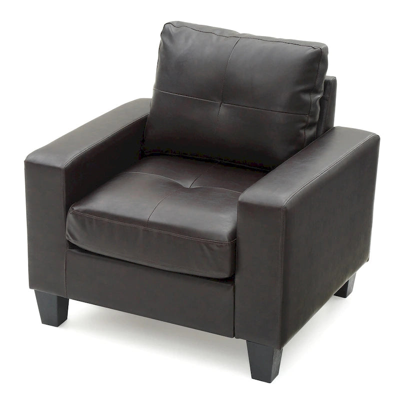 Fauteuil met afneembare kussens - 35L x 32B x 36H
