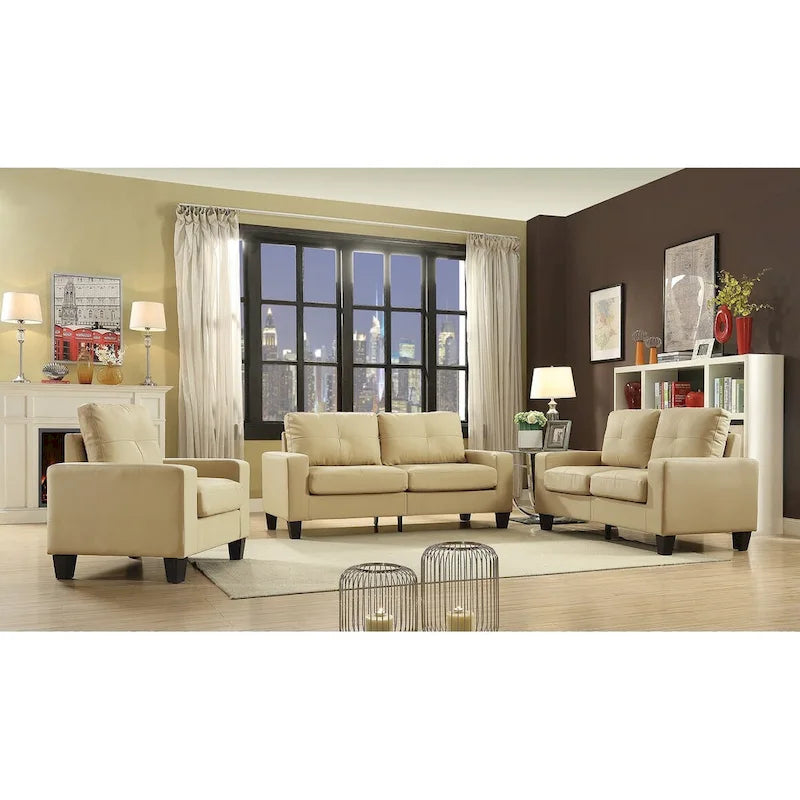 Fauteuil met afneembare kussens - 35L x 32B x 36H