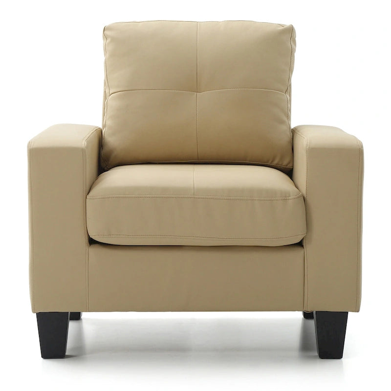 Fauteuil met afneembare kussens - 35L x 32B x 36H