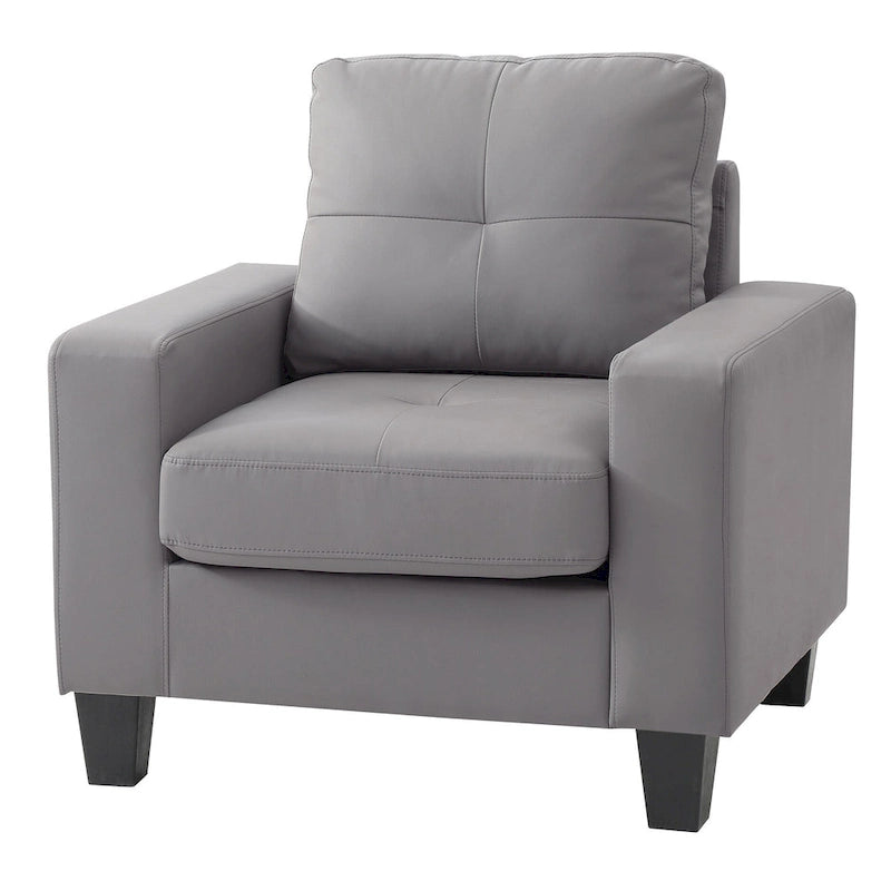 Fauteuil met afneembare kussens - 35L x 32B x 36H