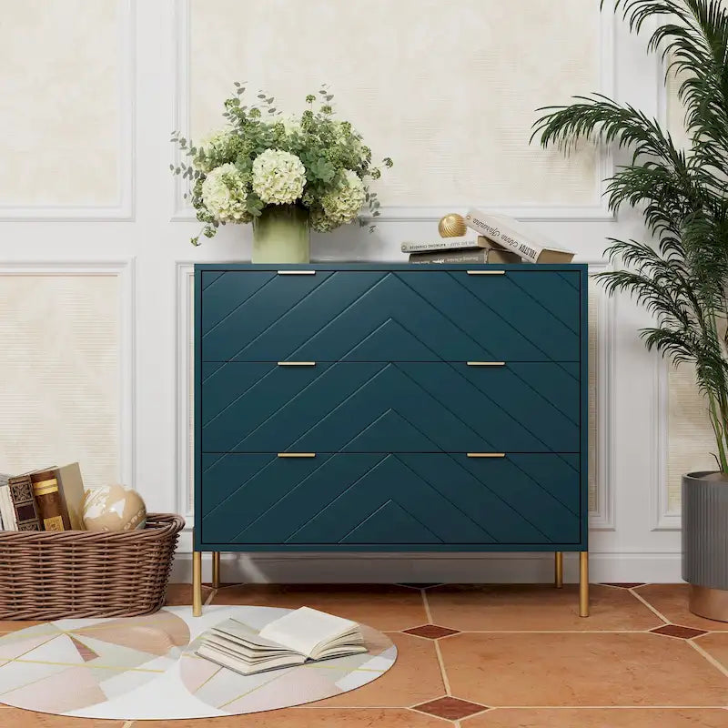 Ladekast met 3 laden voor de slaapkamer