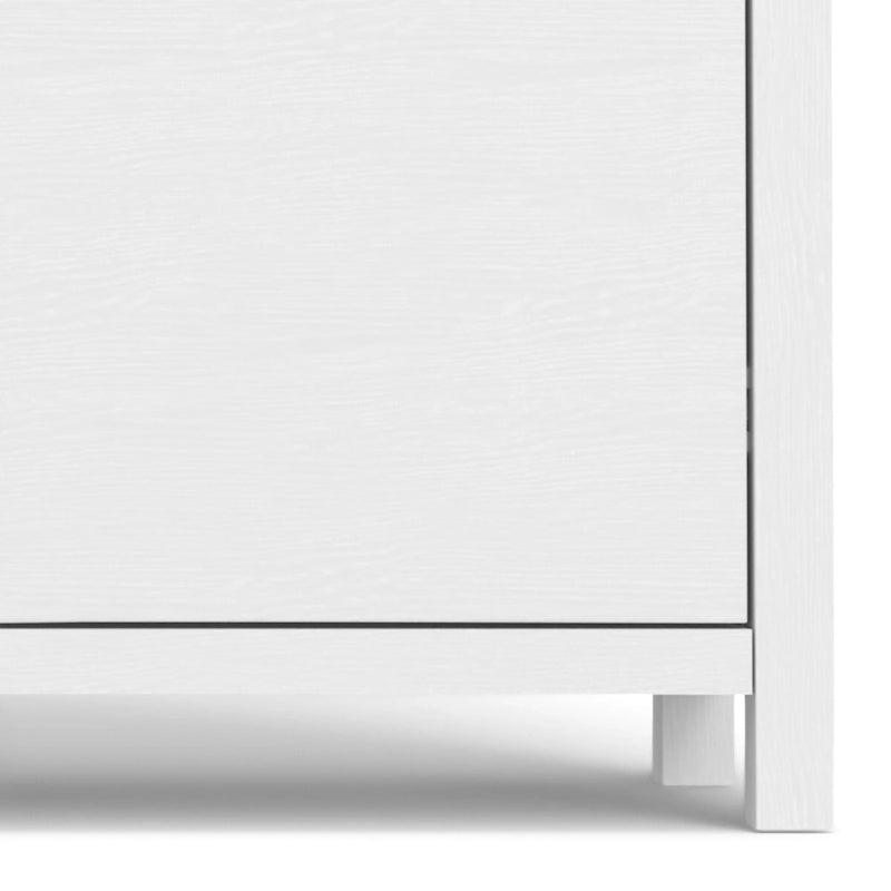 54-inch massief houten dressoir met lades en kasten