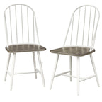 Spijlenstoelen (set van 2)