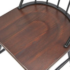 Spijlenstoelen (set van 2)