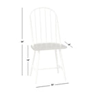 Spijlenstoelen (set van 2)