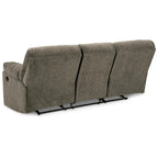 3-zits relaxbank met polyester bekleding