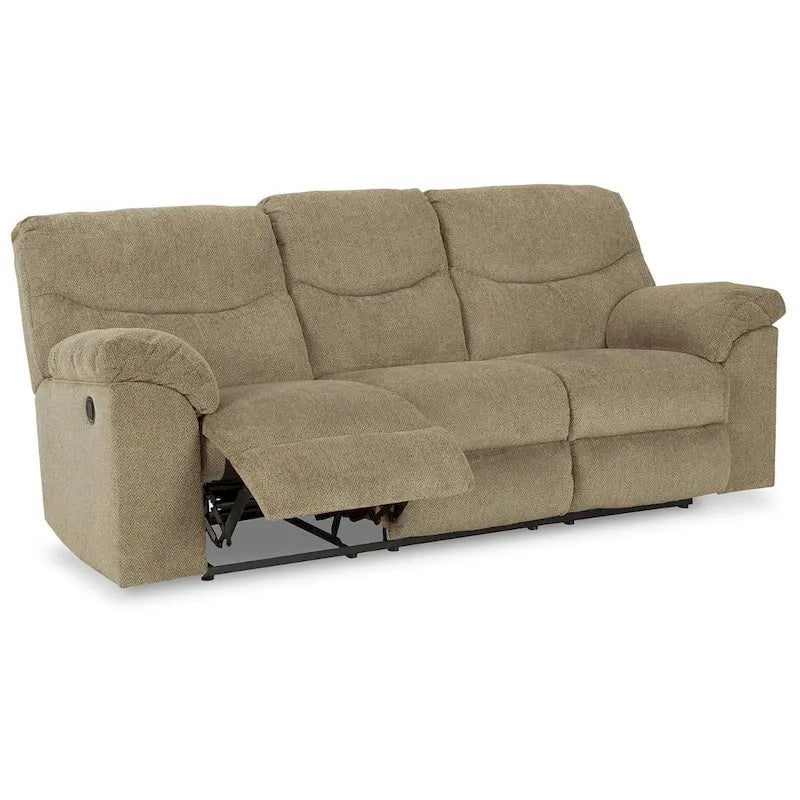 3-zits relaxbank met polyester bekleding