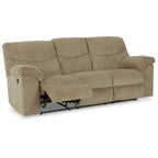 3-zits relaxbank met polyester bekleding