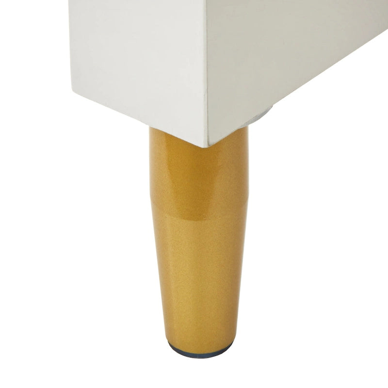 Jaren '50 Stijl Bureau met Twee Lades