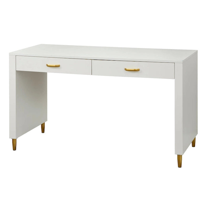 Jaren '50 Stijl Bureau met Twee Lades