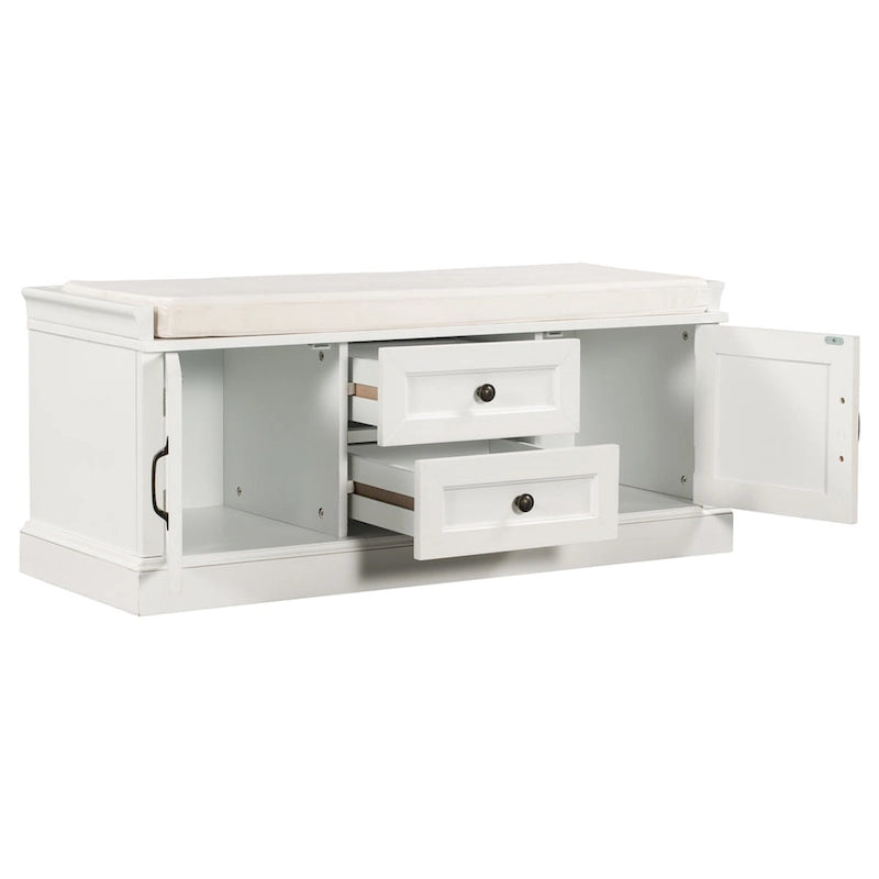 Opbergbank met afneembaar kussen