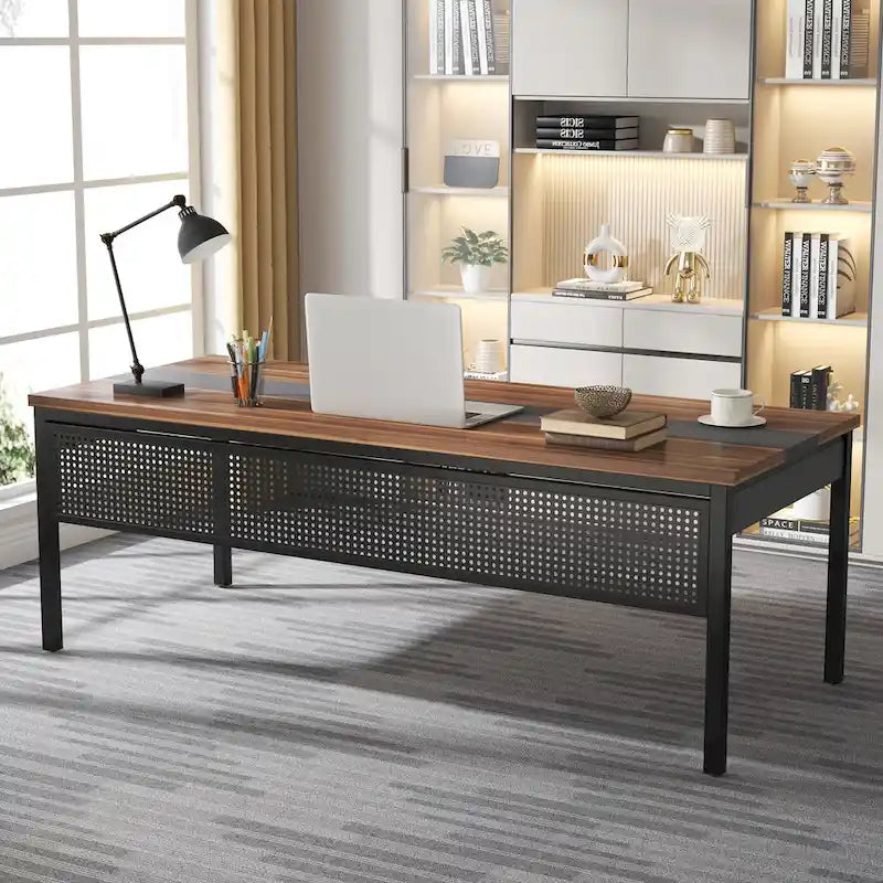 70,8-inch directiebureau met 47-inch ladeblok