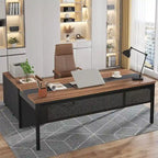 70,8-inch directiebureau met 47-inch ladeblok
