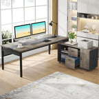 70,8-inch directiebureau met 47-inch ladeblok