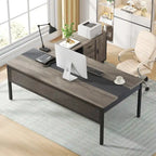 70,8-inch directiebureau met 47-inch ladeblok