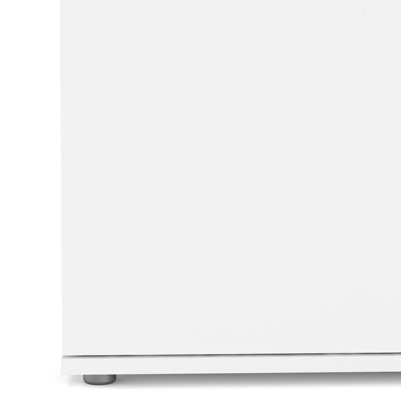 Modern Dressoir met 2 Deuren en 3 Laden – Wit