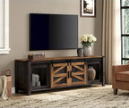 Sliding Barn TV Stand Entertainment Center for 75 TV