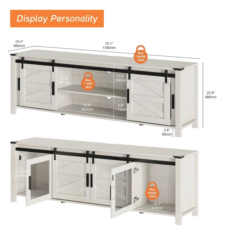 TV-meubel voor 75-inch tv