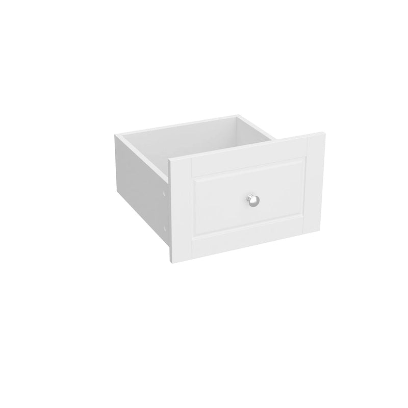 Commode met 6 lades en zilveren ronde knoppen