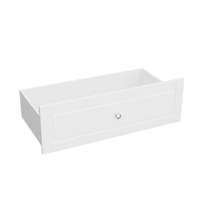 Commode met 6 lades en zilveren ronde knoppen