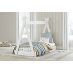 Signature Design by Ashley Hallityn White Twin Tent Bed